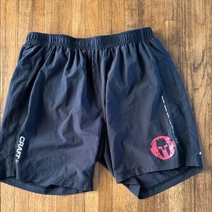 Craft Men's Black Athletic Shorts